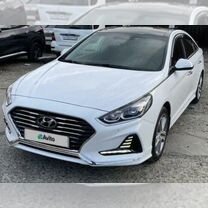 Hyundai Sonata 2.4 AT, 2018, 70 000 км, с пробегом, цена 1 800 000 руб.