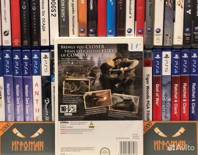 Игры Nintendo Wii/WiiU Call of Duty 3