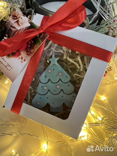 Свечи праздничные, новогодние, декор