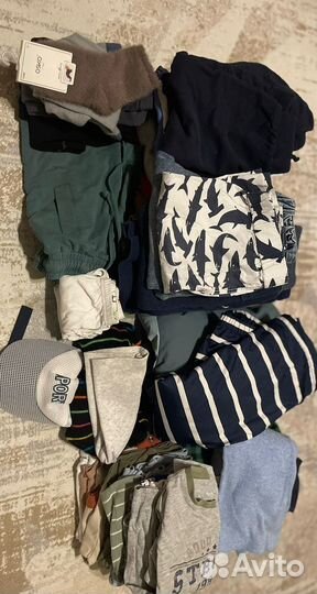 Вещи пакетом на мальчика 92 98