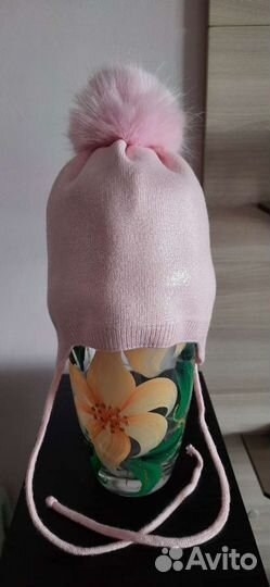 Шапки для девочки 44-46-48