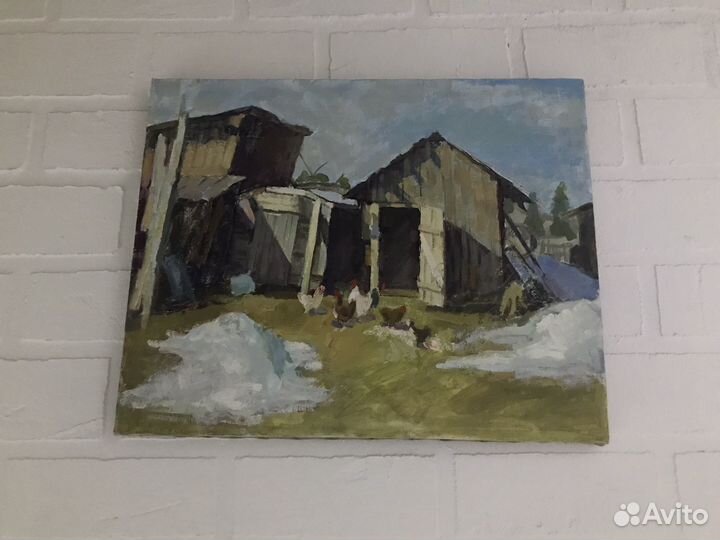 Картина маслом на холсте