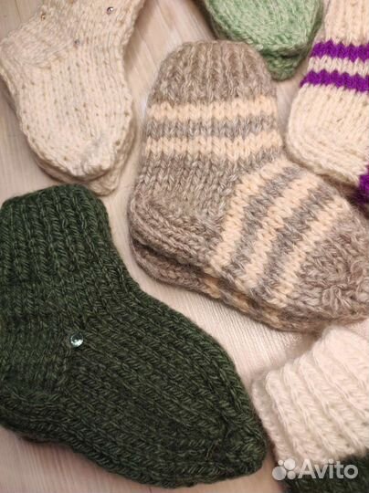 Носки вязаные ручной работы детские