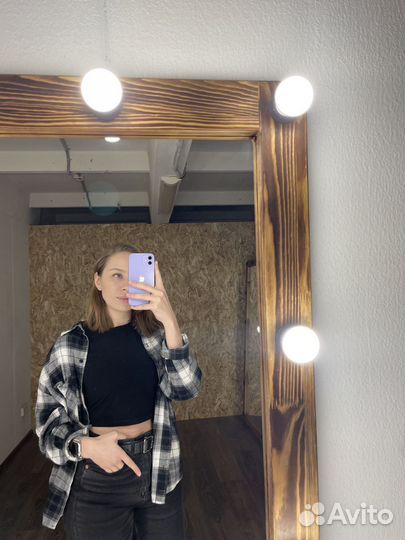 Зеркало с лампочками