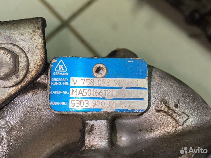 Citroen с4 picasso турбина 1.6 турбо