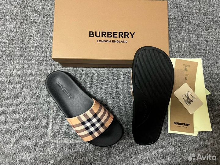 Шлепанцы мужские Burberry