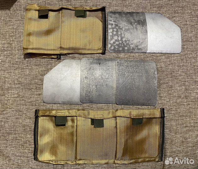 Боковые плиты с кевларом