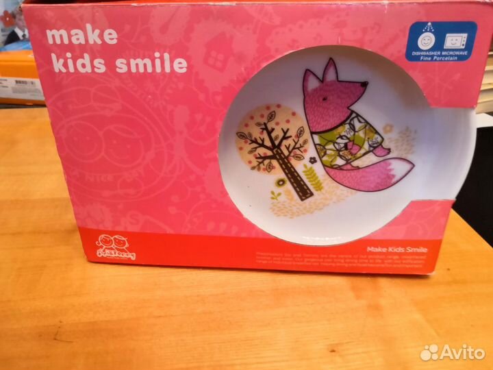 Набор детской посуды новый