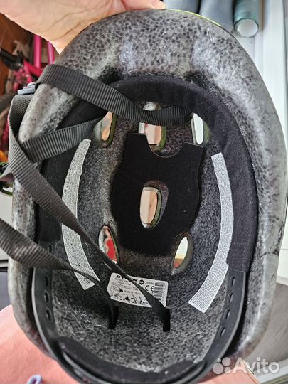 Шлем детский S зелёный