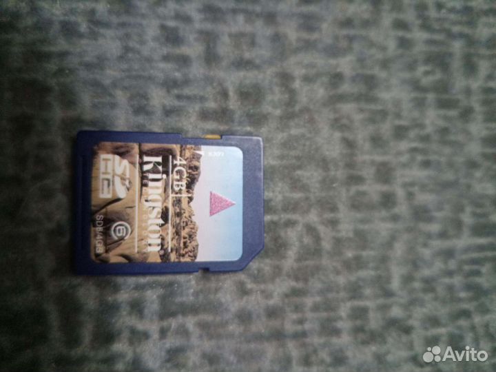 Карта памяти sdhc 4 Gb