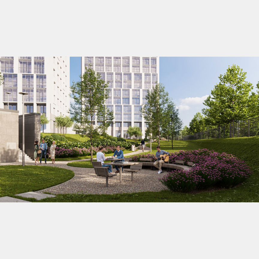 1-к. квартира, 36 м², 18/25 эт.