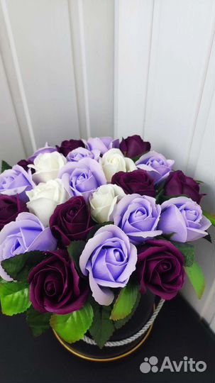 Мыльные цветы букет