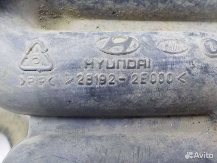 Гофра воздушного фильтра hyundai tucson
