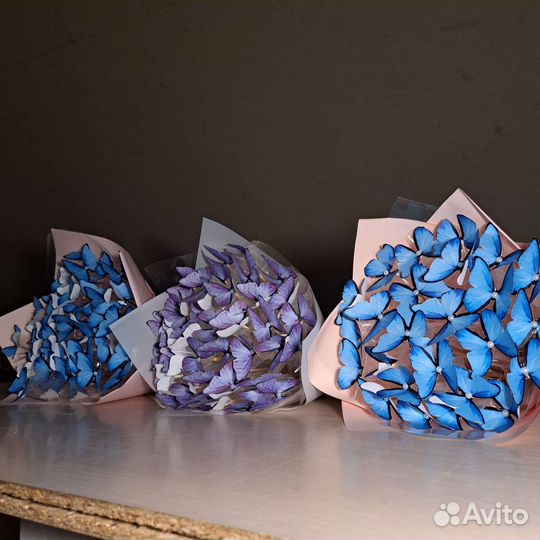 Букет из бабочек