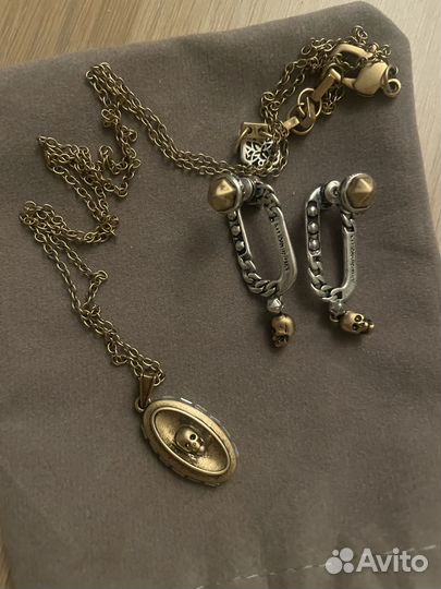 Винтажные украшения Alexander McQueen оригинал