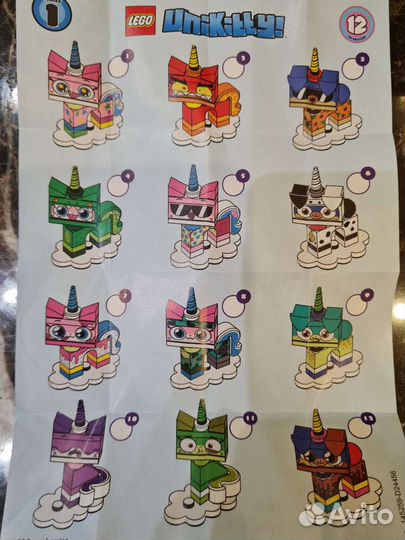 Lego Unikitty коллекционные фигурки
