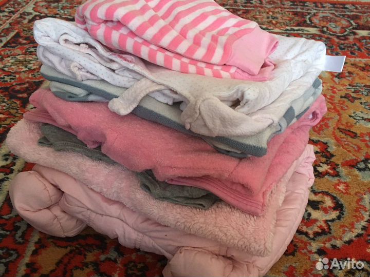 Пакет вещей на девочку