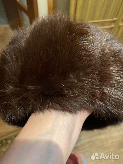 Шапка ушанка мужская натуральная