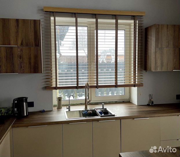 Жалюзи деревянные 50мм