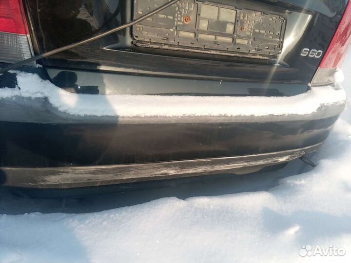 Задний бампер вольво S60