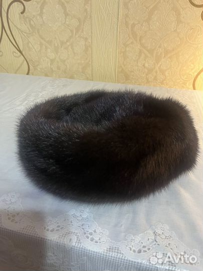 Шапка норковая женская