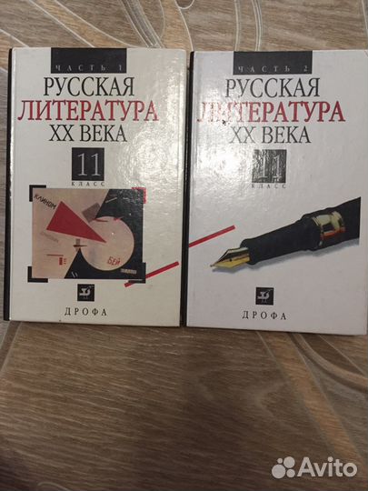 Русская литература 10-11 класс 2 части
