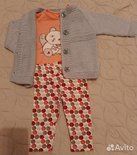 Детские вещи пакетом для девочки 80 -86