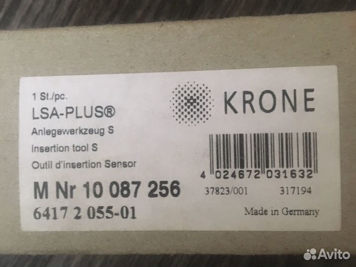 Krone LSA-plus кроссировочный инструмент