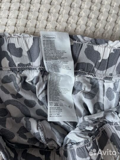 Брюки пижамные hm