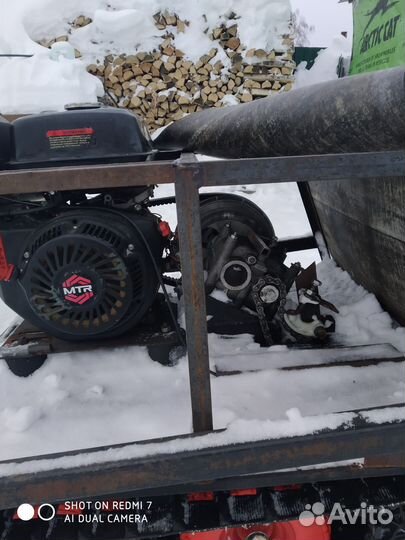 Мото толкач-буксировщик