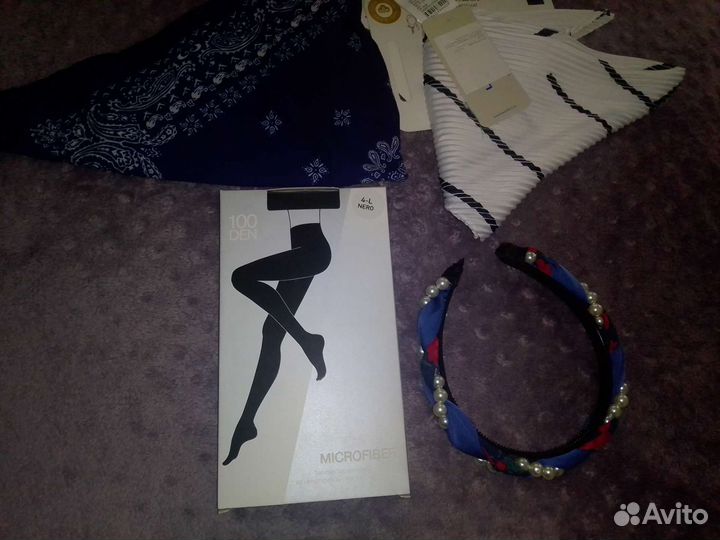 Колготки 4 два платка и ободок