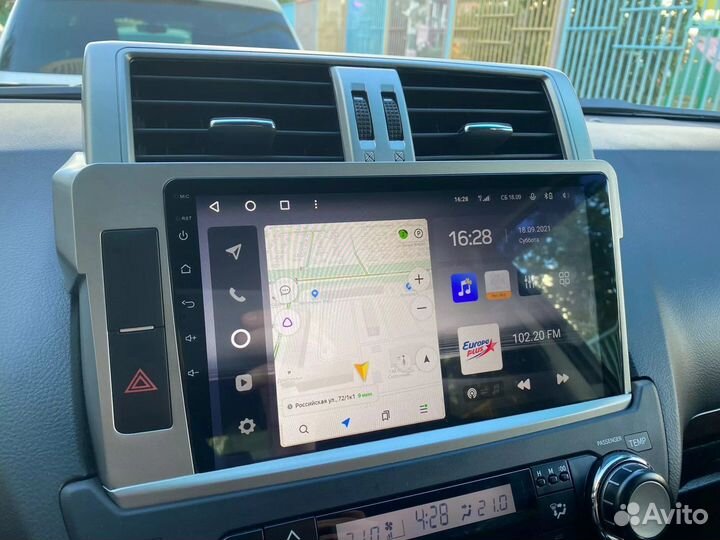 Магнитола Toyota prado 150 2013-2017