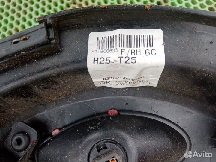 Обшивка карта двери передняя правая Hyundai I30