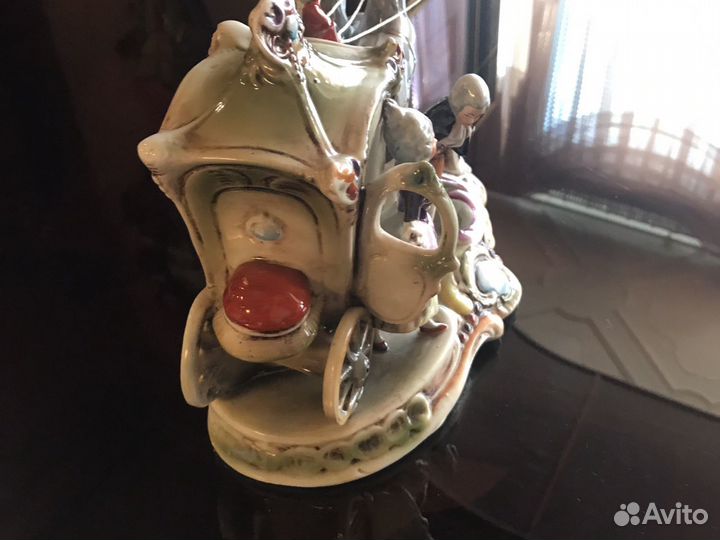 Карета, фарфор, Графенталь, Винтаж,Германия