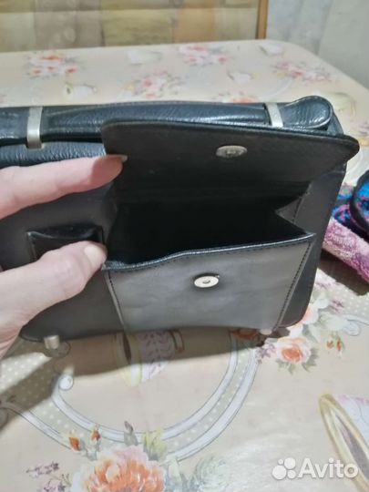 Барсетка кожа