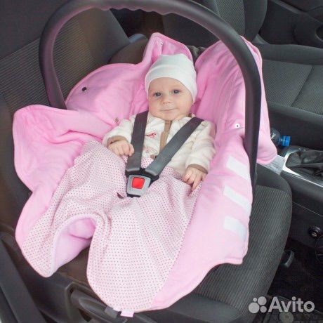 Одеяло-конверт в автокресло