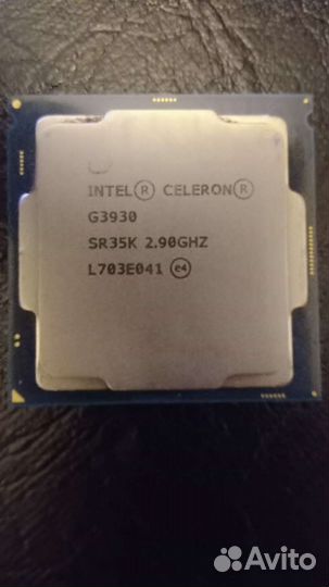 Процессор G3930