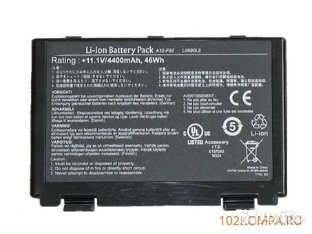 Аккумулятор для ноутбука Asus (A32-F82) K40, K50