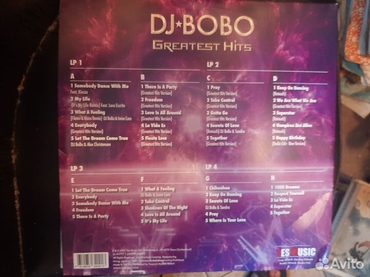 D J Bobo Greatest Hits 4LP
