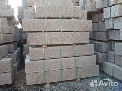 Гранитный поребрик Гранитный бордюр гп1-5