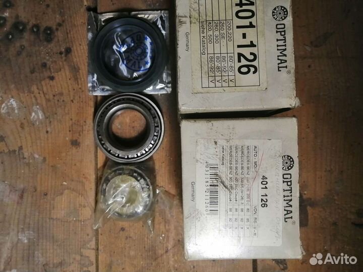 Подшипник ступичный передний mercedes