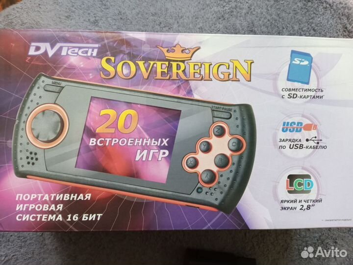 Портативная игровая приставка DVTech Sovereign 16b