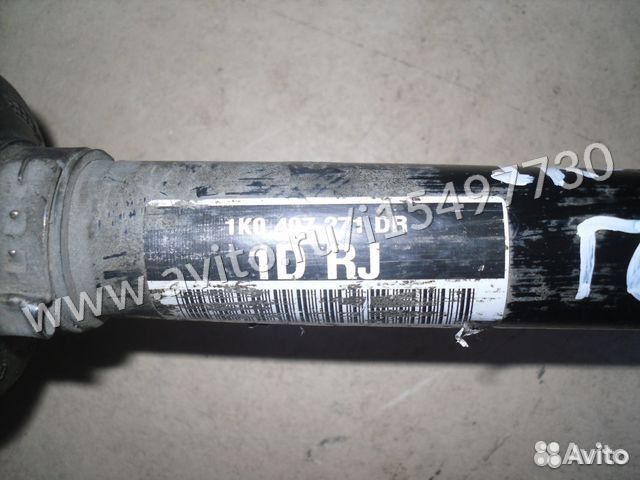 Привод левый Volkswagen Golf 6 1k0407271dr