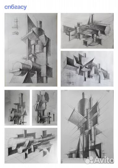 Репетитор по рисованию. Подготовка к арх. вузам