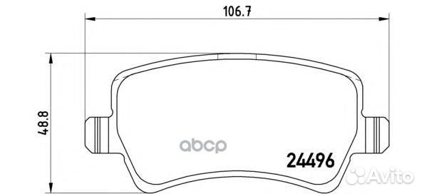 К-т дисков. тормоз. колодок