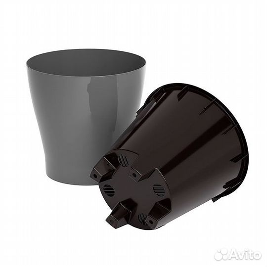 Горшок цветочный двойной Альтернатива 