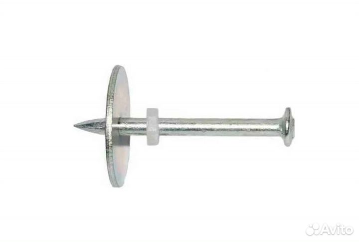 Дюбель гвозди по бетону с шайбой DNW