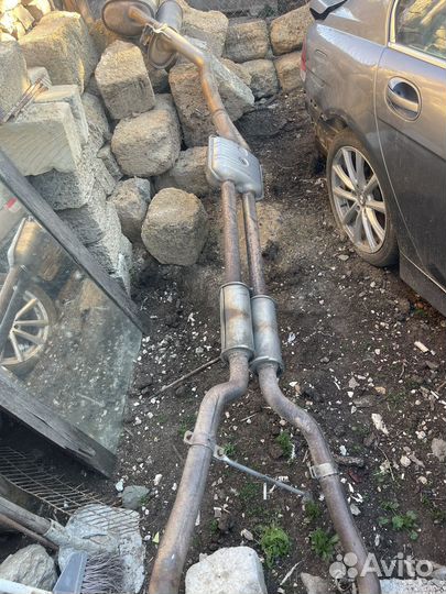 Глушитель BMW E65 (N62B36)