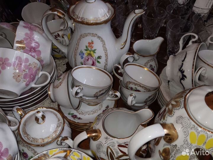 Сервизы СССР, Чехия, Германия