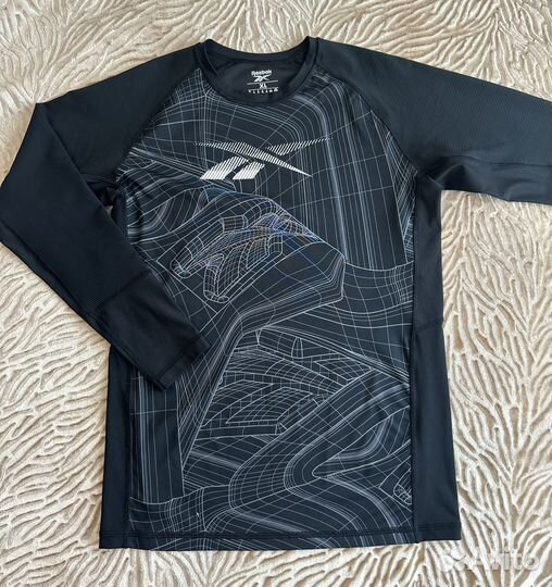 Мужской спортивный лонгслив reebok L xl